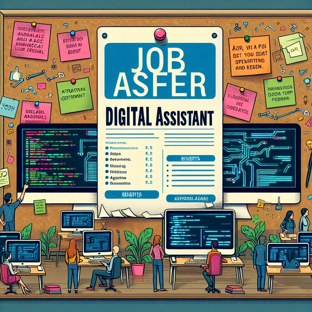 Assistante digital offre d’emploi